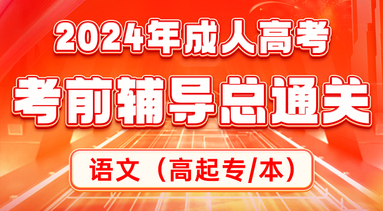 语文-高起专/本-考前串讲